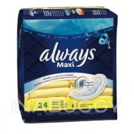 Always Maxi Pads Thick Pads Non Deodorant 24EA