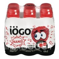 Iogo Yogurt Nano Drinkable 1.5% Raspberry 93ML (6PK)