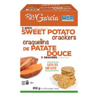 RW Garcia 3 Seed Sweet Potato Crackers ~850 g