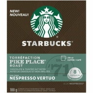 Starbucks Pike Place Roast for Nespresso Vertuo 8 Count
