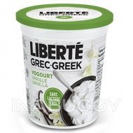 Liberte Yogurt Greek 0% Vanilla Lactose Free 750G