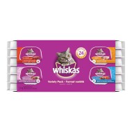 WHISKAS® Tray Variety Cat Food-24pk