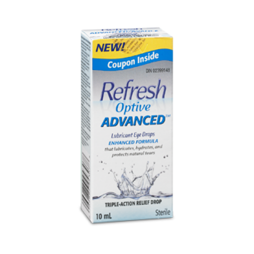 Refresh Optive Advanced Lubricant Eye Drops - Rexall Pharma Plus, Edmonton  Grocery Delivery