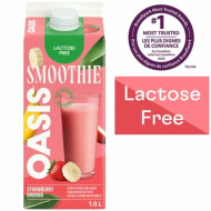 Oasis Smoothie Refrigerated Lactose-Free Strawberry Banana Juice, 1.6 L