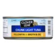 Yellowfin Light Tuna Chunks In Broth & Oil, Gourmet 142 g