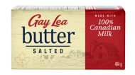 Gay Lea Salted Butter 454gm 1 Ea