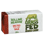 Rolling Meadow Salted Butter 250gm 1 Ea