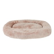 Top Paw® Rose Faux Fur Donut Dog Bed