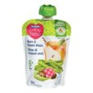 Organic Pear and Green Bean Purée for Babies 6+ Months 128 mL
