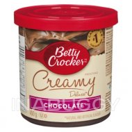 Betty Crocker Butter Chocolate Frosting Creamy Deluxe 450 g