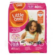 Little Ones Girls 4T-5T Mega Training Pants 33 Count