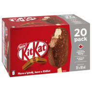 Nestle Kit Kat Frozen Dessert Bars, 20 x 80 ml