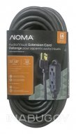 NOMA Audio/Visual Power Extension Cord, 32-ft