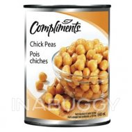 Compliments Peas Chick 540ML