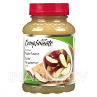 Compliments Apple Sauce Sweetened 650ML