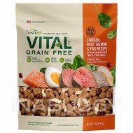 Freshpet® Vital™ Grain Free Complete Meals Chicken, Beef, Salmon & Egg Adult Dog Food - Chicken, Beef, Salmon & Egg, 1.75 Lb