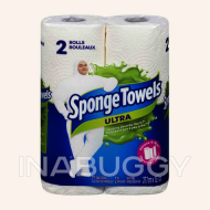Sponge Towels Ultra Choose-A-Size, Package of 2