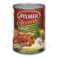 Aylmer Accent Tomato Stewed Italian 540ML