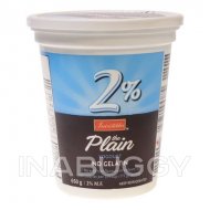 2% Plain yogurt ~650 g