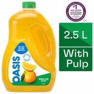 Oasis Orange Juice With Pulp, 2.5 L