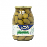 Sweet Green Olives, 1 L