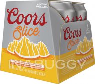 Molson - Coors Slice Can, 4 x 355 mL
