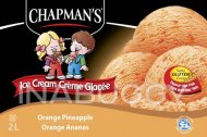 Chapmans Ice Cream Orange Pineapple 2L