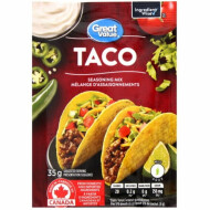 Great Value Taco Seasoning Mix ~35 g