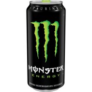Green can energy drink