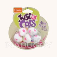 Hartz Mini Mice Cat Toy , 5 Pack