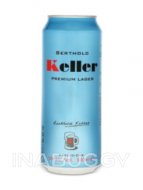 Keller Premium Lager, 500 mL can