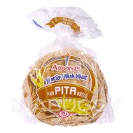 Whole wheat pita bread ~225 g