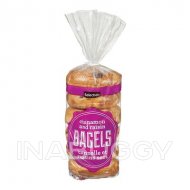 Cinnamon raisin bagels ~6 Pcs EA