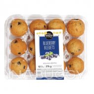Mini blueberry muffins ~12 Pcs EA