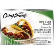 Compliments Hard and Soft Taco Kit 393G
