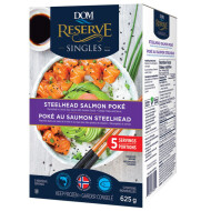 DOM International Steelhead Salmon Poke, 5 x 125 g