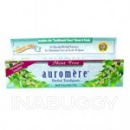 Auromere Toothpaste Mint Free 117G