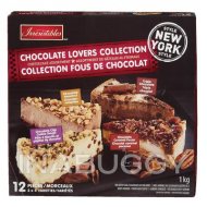 Frozen Chocolate Lovers Collection Cheesecake Assortment ~12 Pcs EA