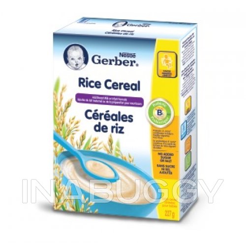 Gerber Rice Cereal Add Milk 227G - Coppa's, Toronto/GTA Grocery ...