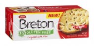 Breton Gluten Free Crackers Original With Flax 135G