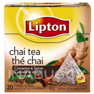 Lipton Tea Chai Cinnamon & Spices (20PK) 42G