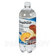Compliments Sparkling Peach Water Beverage 100ML