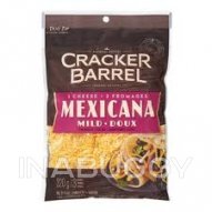 Cracker Barrel Cheese Mexicana Mild Shredded 320G