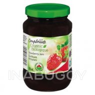 Compliments Org Jam Strawberry 250ML