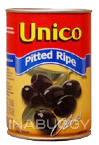 Unico Pitted Ripe Olives 375ml