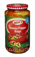 Bick's Hot Pepper Rings 750ML