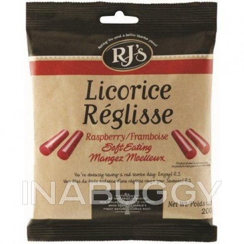 RJ's - Soft Eating Licorice - Raspberry