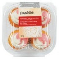 Compliments Cupcakes Strawberry Cream (4PK) 325G