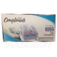 Compliments Clear Bags Extra Large 127L (20PK) 1EA