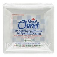 Royal Chinet Square Dessert Plates (30PK) 1EA